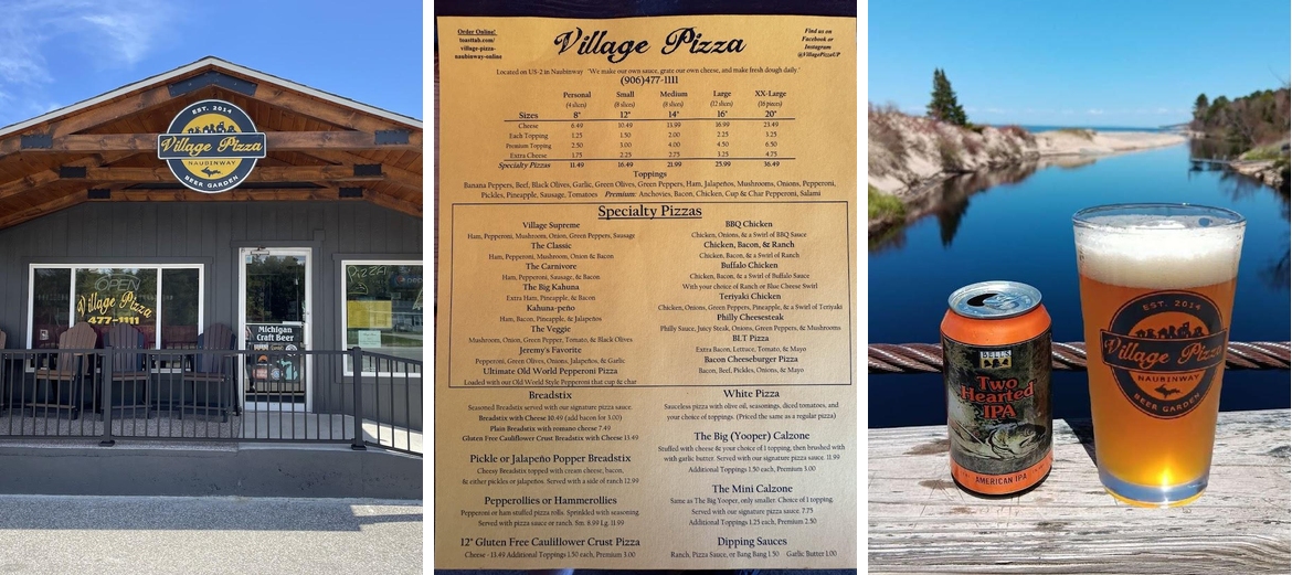Village Pizza Menu